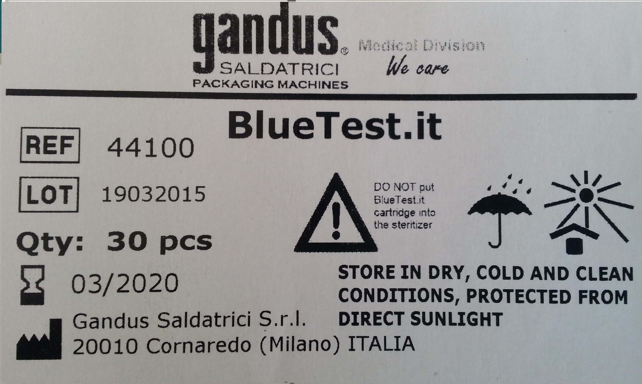 Service et test validation BlueTest.it